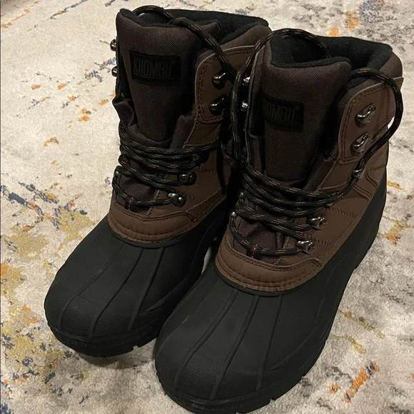 Khombu Men's Dual-Tone Rain & Snow Boots - Picture 6 of 6
